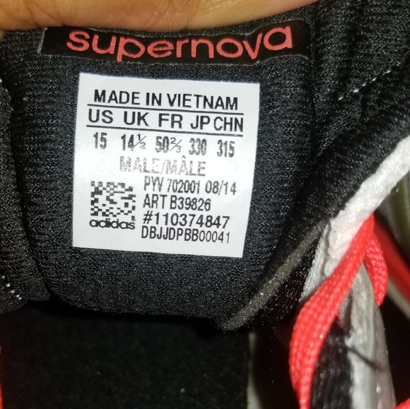 Men Adidas Gym shoes size 15 - Picture 2 of 2